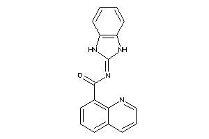 N-(1,3-dihydrobenzimidazol-2-ylidene)quinoline-8-carboxamide