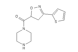 Piperazino-[3-(2-thienyl)-2-isoxazolin-5-yl]methanone