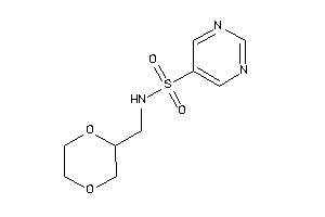 Image of N-(1,4-dioxan-2-ylmethyl)pyrimidine-5-sulfonamide