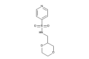 N-(1,4-dioxan-2-ylmethyl)pyridine-4-sulfonamide