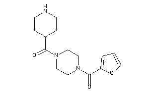 Image of [4-(2-furoyl)piperazino]-(4-piperidyl)methanone