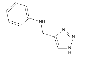 Phenyl(1H-triazol-4-ylmethyl)amine