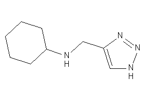 Cyclohexyl(1H-triazol-4-ylmethyl)amine