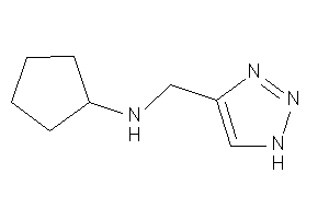 Cyclopentyl(1H-triazol-4-ylmethyl)amine