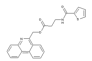 3-(2-thenoylamino)propionic Acid Phenanthridin-6-ylmethyl Ester