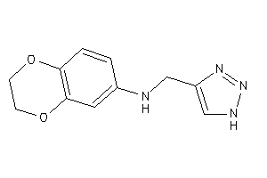 2,3-dihydro-1,4-benzodioxin-7-yl(1H-triazol-4-ylmethyl)amine