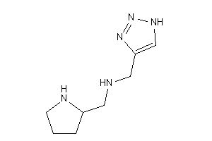 Pyrrolidin-2-ylmethyl(1H-triazol-4-ylmethyl)amine