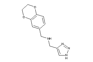 2,3-dihydro-1,4-benzodioxin-7-ylmethyl(1H-triazol-4-ylmethyl)amine