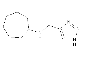 Cycloheptyl(1H-triazol-4-ylmethyl)amine