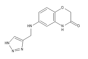 6-(1H-triazol-4-ylmethylamino)-4H-1,4-benzoxazin-3-one