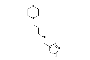 3-morpholinopropyl(1H-triazol-4-ylmethyl)amine