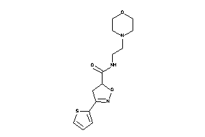 N-(2-morpholinoethyl)-3-(2-thienyl)-2-isoxazoline-5-carboxamide