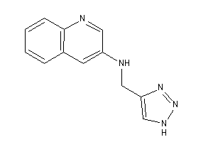 3-quinolyl(1H-triazol-4-ylmethyl)amine