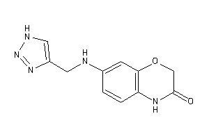 7-(1H-triazol-4-ylmethylamino)-4H-1,4-benzoxazin-3-one