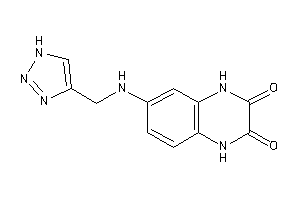 6-(1H-triazol-4-ylmethylamino)-1,4-dihydroquinoxaline-2,3-quinone