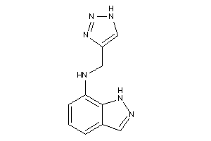 1H-indazol-7-yl(1H-triazol-4-ylmethyl)amine