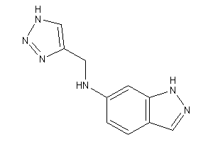 1H-indazol-6-yl(1H-triazol-4-ylmethyl)amine