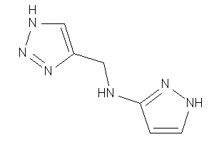 1H-pyrazol-3-yl(1H-triazol-4-ylmethyl)amine