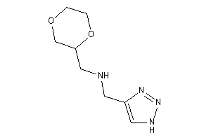 1,4-dioxan-2-ylmethyl(1H-triazol-4-ylmethyl)amine