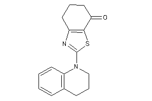 2-(3,4-dihydro-2H-quinolin-1-yl)-5,6-dihydro-4H-1,3-benzothiazol-7-one