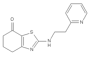 2-[2-(2-pyridyl)ethylamino]-5,6-dihydro-4H-1,3-benzothiazol-7-one