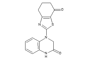 2-(3-keto-2,4-dihydroquinoxalin-1-yl)-5,6-dihydro-4H-1,3-benzothiazol-7-one