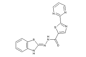 N-(3H-1,3-benzothiazol-2-ylideneamino)-2-(2-pyrimidyl)thiazole-5-carboxamide