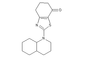 2-(3,4,4a,5,6,7,8,8a-octahydro-2H-quinolin-1-yl)-5,6-dihydro-4H-1,3-benzothiazol-7-one