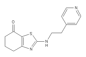 2-[2-(4-pyridyl)ethylamino]-5,6-dihydro-4H-1,3-benzothiazol-7-one