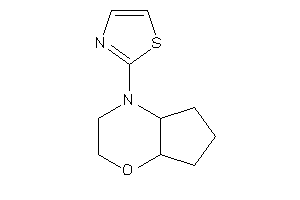 4-thiazol-2-yl-3,4a,5,6,7,7a-hexahydro-2H-cyclopenta[b][1,4]oxazine