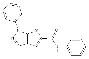 N,1-diphenylthieno[2,3-c]pyrazole-5-carboxamide