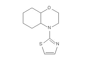 4-thiazol-2-yl-2,3,4a,5,6,7,8,8a-octahydrobenzo[b][1,4]oxazine