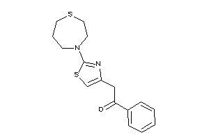 1-phenyl-2-[2-(1,4-thiazepan-4-yl)thiazol-4-yl]ethanone