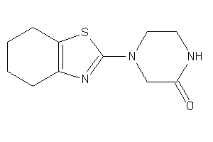 4-(4,5,6,7-tetrahydro-1,3-benzothiazol-2-yl)piperazin-2-one