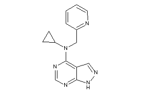 Cyclopropyl-(1H-pyrazolo[3,4-d]pyrimidin-4-yl)-(2-pyridylmethyl)amine