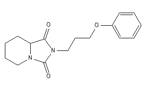 2-(3-phenoxypropyl)-6,7,8,8a-tetrahydro-5H-imidazo[1,5-a]pyridine-1,3-quinone