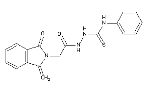 1-[[2-(1-keto-3-methylene-isoindolin-2-yl)acetyl]amino]-3-phenyl-thiourea