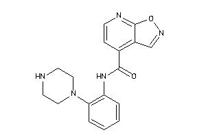 N-(2-piperazinophenyl)isoxazolo[5,4-b]pyridine-4-carboxamide