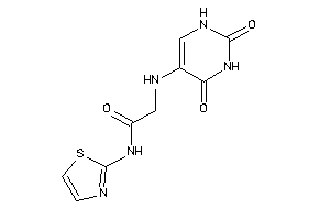 2-[(2,4-diketo-1H-pyrimidin-5-yl)amino]-N-thiazol-2-yl-acetamide