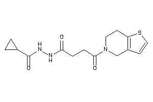 N'-[4-(6,7-dihydro-4H-thieno[3,2-c]pyridin-5-yl)-4-keto-butanoyl]cyclopropanecarbohydrazide