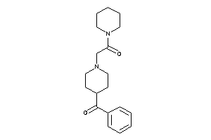 2-(4-benzoylpiperidino)-1-piperidino-ethanone