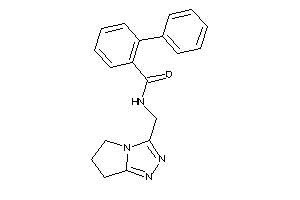 N-(6,7-dihydro-5H-pyrrolo[2,1-c][1,2,4]triazol-3-ylmethyl)-2-phenyl-benzamide