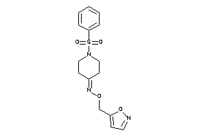 (1-besyl-4-piperidylidene)-(isoxazol-5-ylmethoxy)amine