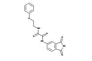 N'-(1,3-diketoisoindolin-5-yl)-N-(2-phenoxyethyl)oxamide