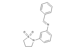 Image of Benzal-[3-(1,1-diketo-1,2-thiazolidin-2-yl)phenyl]amine
