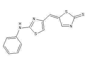 5-[(2-anilinothiazol-4-yl)methylene]-3-thiazoline-2-thione