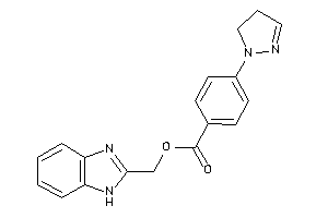 4-(2-pyrazolin-1-yl)benzoic Acid 1H-benzimidazol-2-ylmethyl Ester