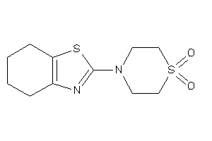 4-(4,5,6,7-tetrahydro-1,3-benzothiazol-2-yl)-1,4-thiazinane 1,1-dioxide