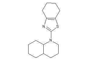 2-(3,4,4a,5,6,7,8,8a-octahydro-2H-quinolin-1-yl)-4,5,6,7-tetrahydro-1,3-benzothiazole