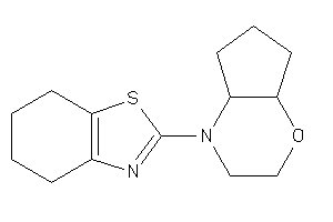 4-(4,5,6,7-tetrahydro-1,3-benzothiazol-2-yl)-3,4a,5,6,7,7a-hexahydro-2H-cyclopenta[b][1,4]oxazine